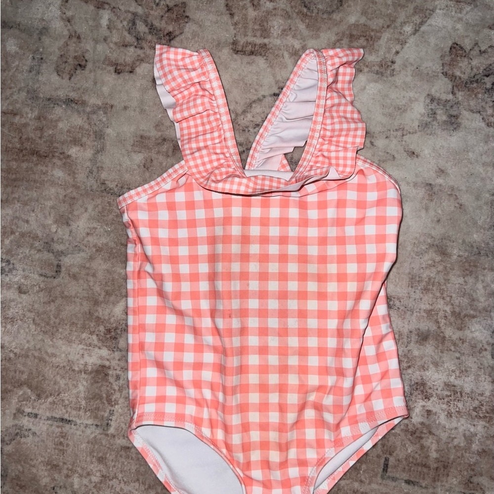 Checkered one piece, bathing suit